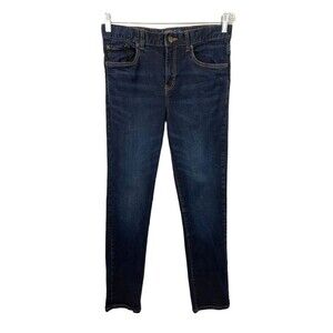 Lucky Brand Jeans  Boys Size 20  Authentic Skinny  Dark Wash Stretch Denim
